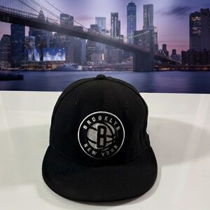 New Era Vintage Brooklyn Nets Embroidered Hat